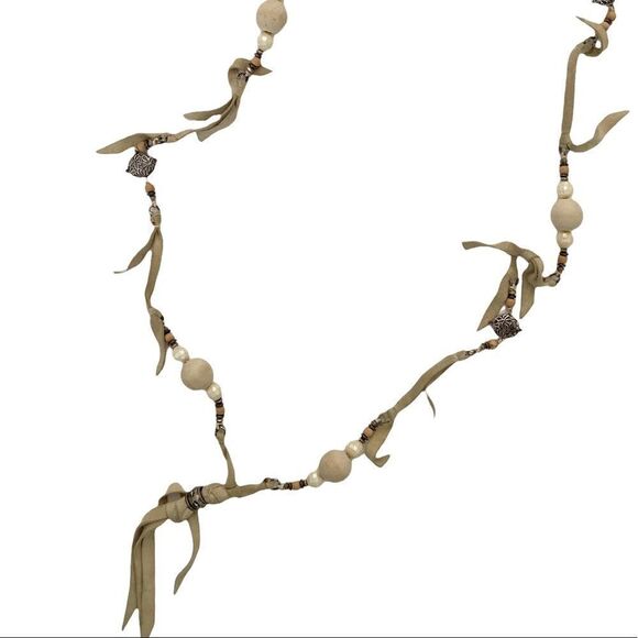 Boho Fashion Long Beaded Necklace - Picture 2 of 7